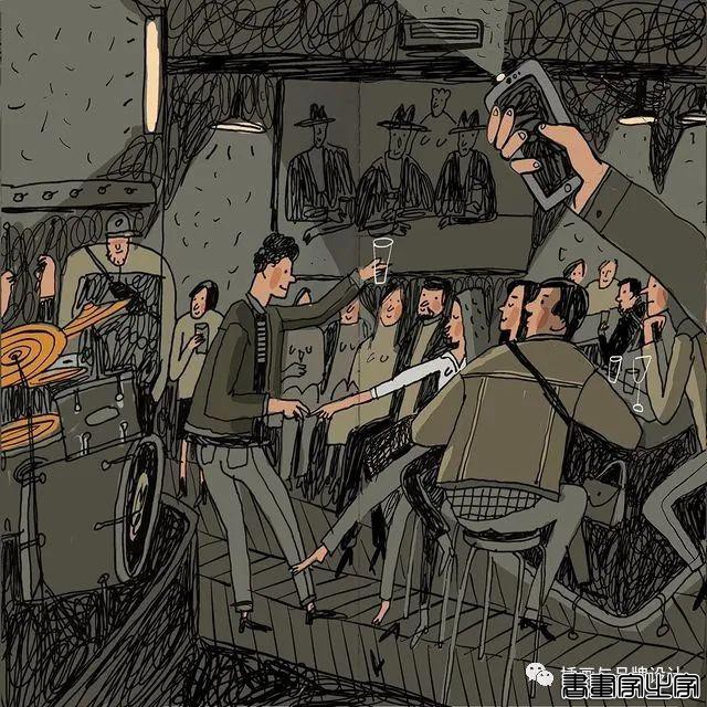 插画丨洒脱幽默的笔触描绘日常生活与城市街景，满溢复古的气息，颇具俄罗斯风情-62.jpg