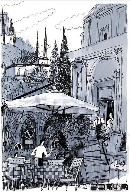 插画丨洒脱幽默的笔触描绘日常生活与城市街景，满溢复古的气息，颇具俄罗斯风情-65.jpg
