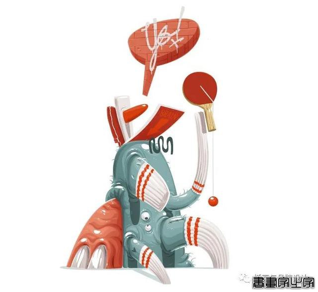 手绘丨奇幻生动的画面，沉稳舒服的色调，想象力十分丰富-20.jpg