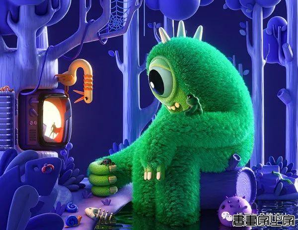 手绘丨奇幻生动的画面，沉稳舒服的色调，想象力十分丰富-31.jpg