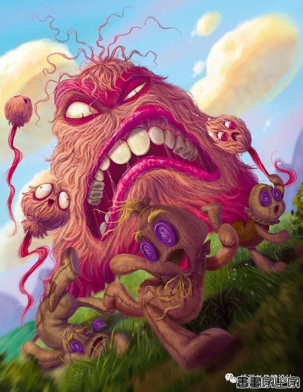 手绘丨奇幻生动的画面，沉稳舒服的色调，想象力十分丰富-39.jpg