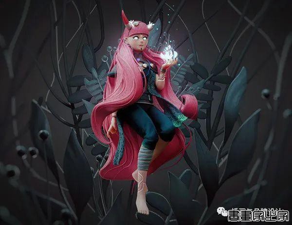 手绘丨奇幻生动的画面，沉稳舒服的色调，想象力十分丰富-64.jpg