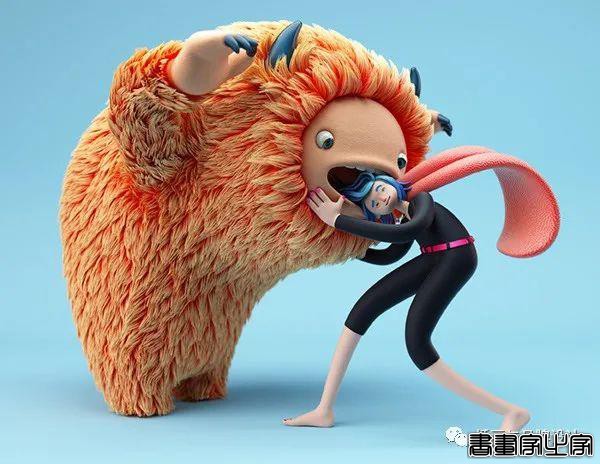 手绘丨奇幻生动的画面，沉稳舒服的色调，想象力十分丰富-68.jpg