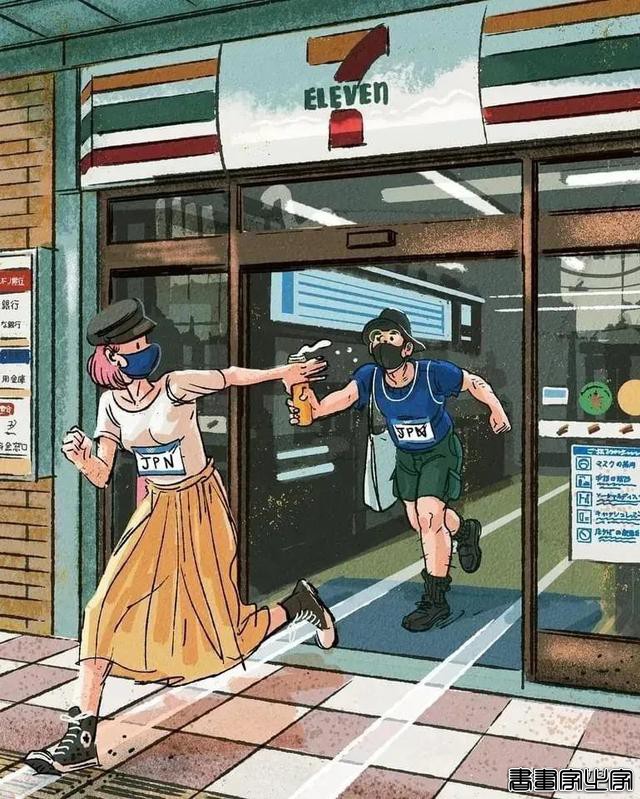 每天都是奥运会？这些插画里的脑洞也太有趣了吧-7.jpg