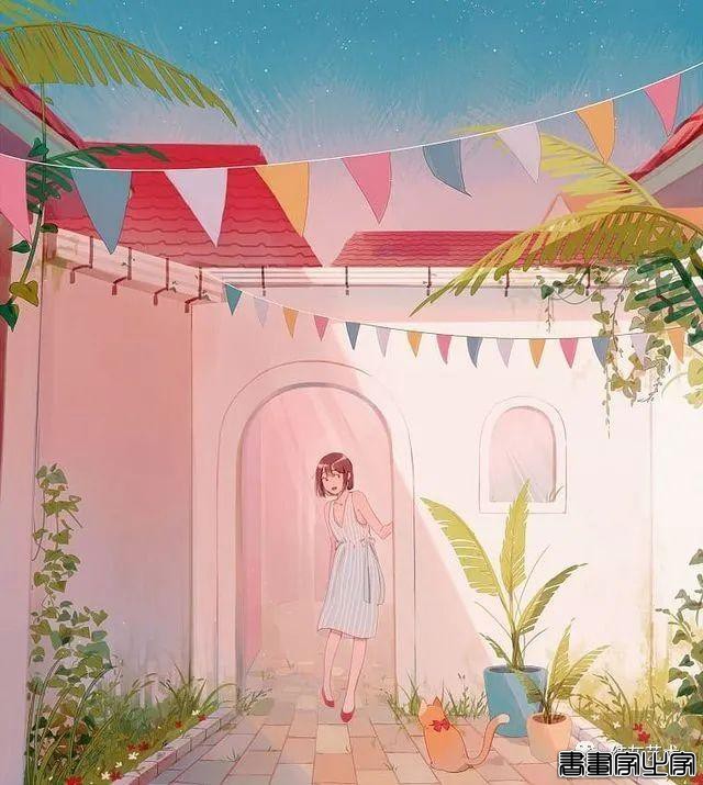 暖暖的梦幻风插画-5.jpg