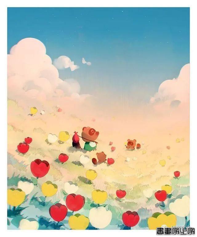暖暖的梦幻风插画-7.jpg