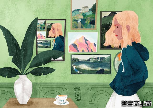 植物与生活，德国插画师Thurstag插图作品-5.jpg