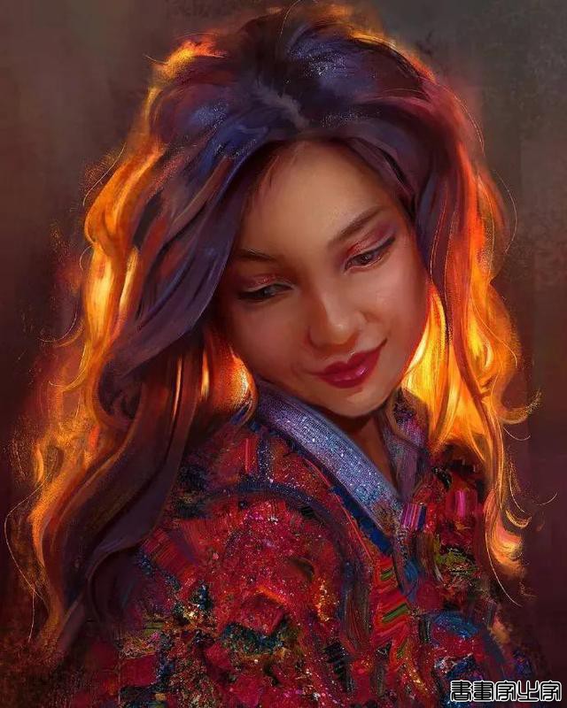 很美，很精致的插画设计作品，绝对的堪比油画-9.jpg