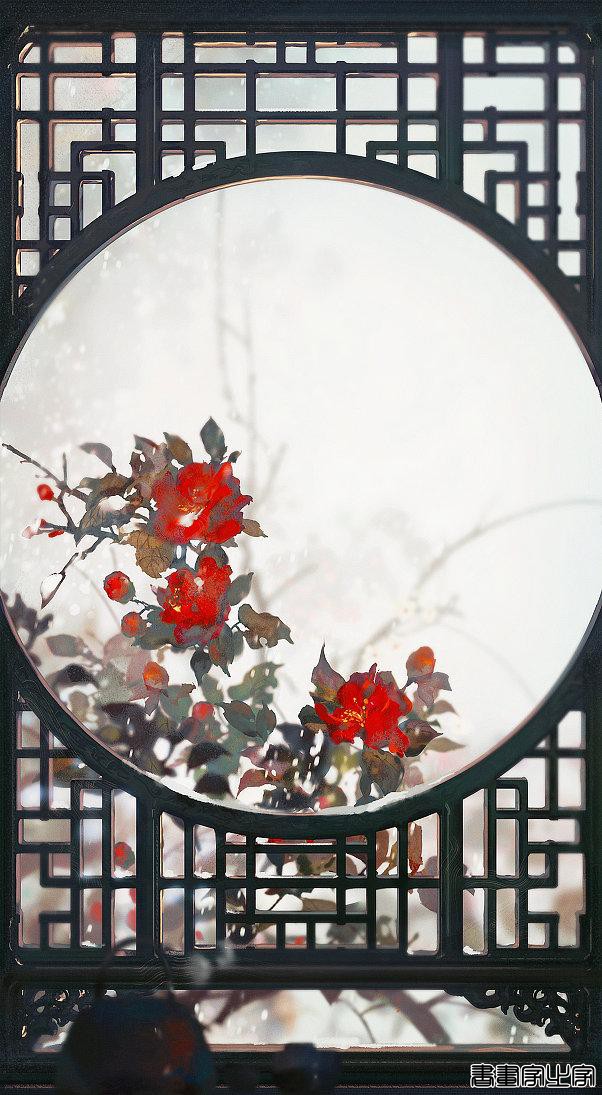 超美古风中国风插画壁纸，眠狼大作-9.jpg