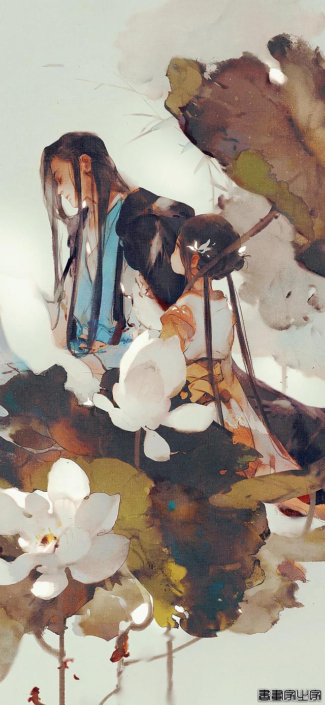超美古风中国风插画壁纸，眠狼大作-12.jpg