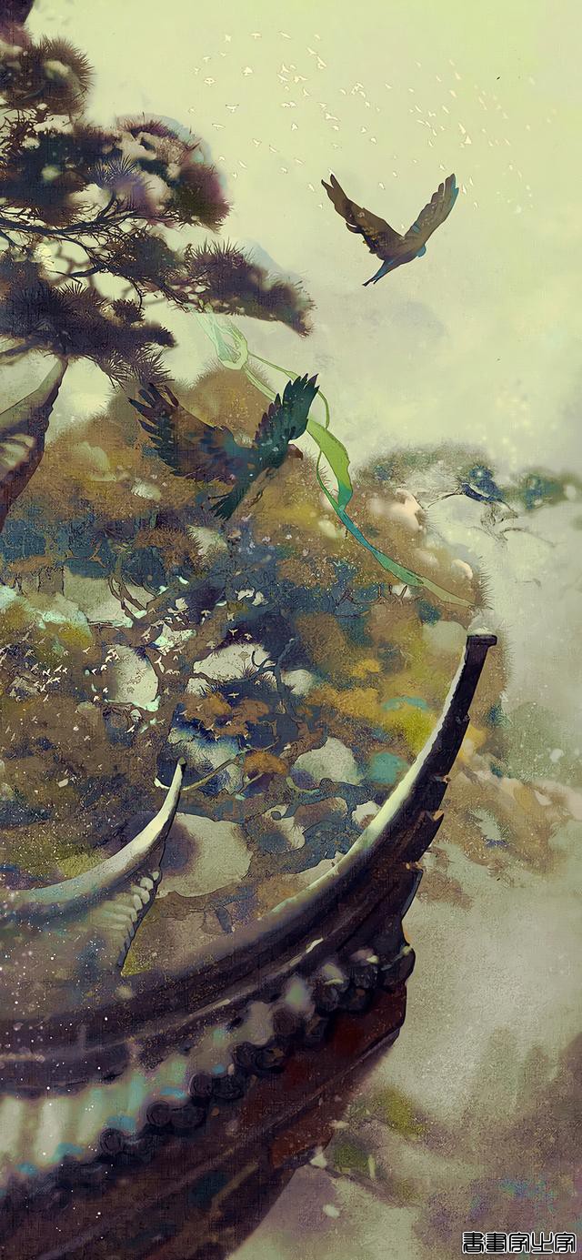 超美古风中国风插画壁纸，眠狼大作-15.jpg