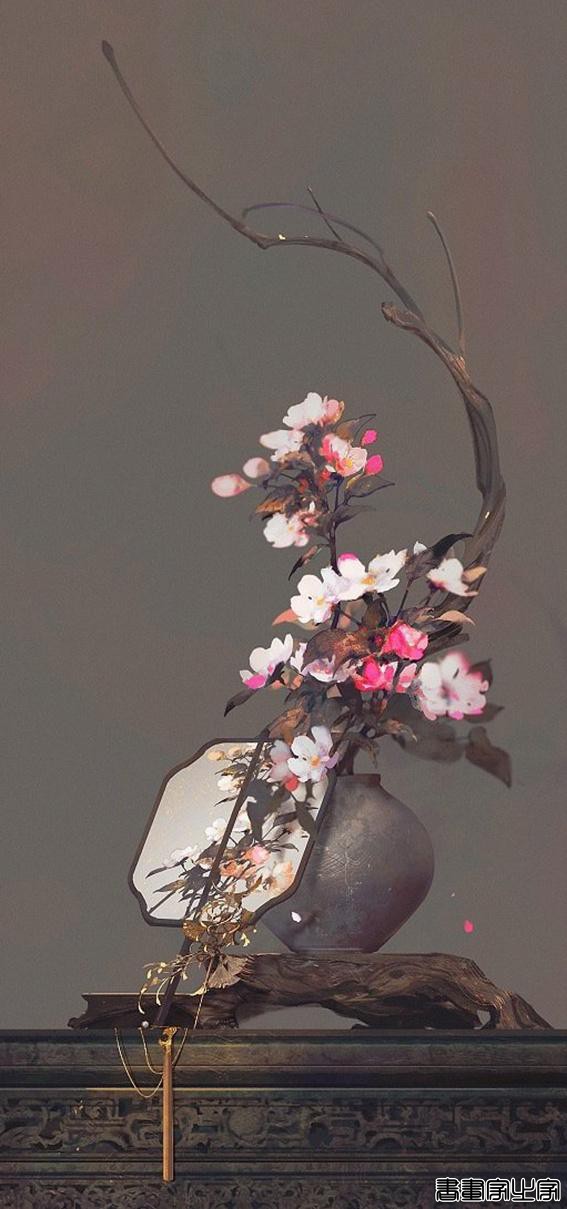 超美古风中国风插画壁纸，眠狼大作-17.jpg