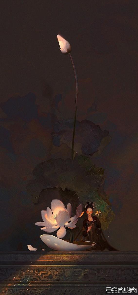 超美古风中国风插画壁纸，眠狼大作-19.jpg