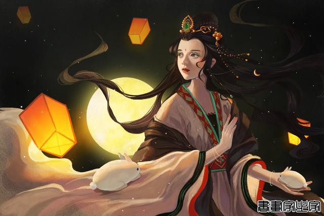 插画｜中秋插画集锦，祝您中秋快乐，阖家幸福-7.jpg