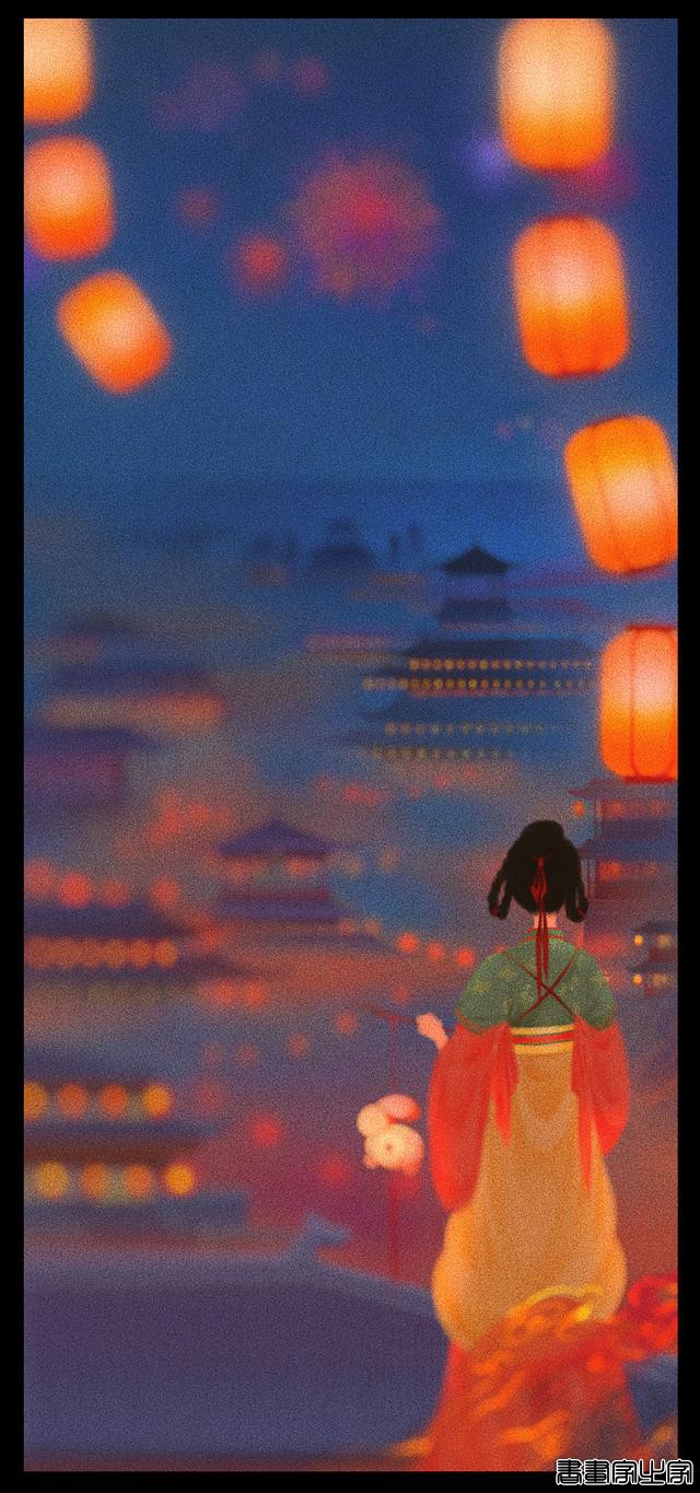 吹爆这组壁纸，绝美古风中国风插画-34.jpg