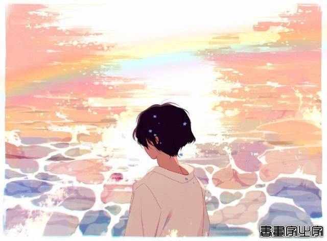 治愈系人物插画作品，色彩中有着独特的朦胧美-4.jpg