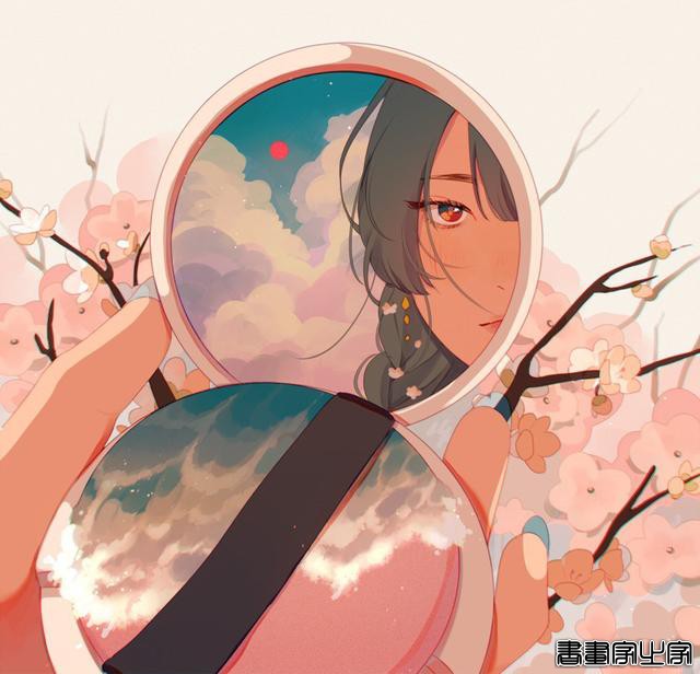 治愈系人物插画作品，色彩中有着独特的朦胧美-10.jpg