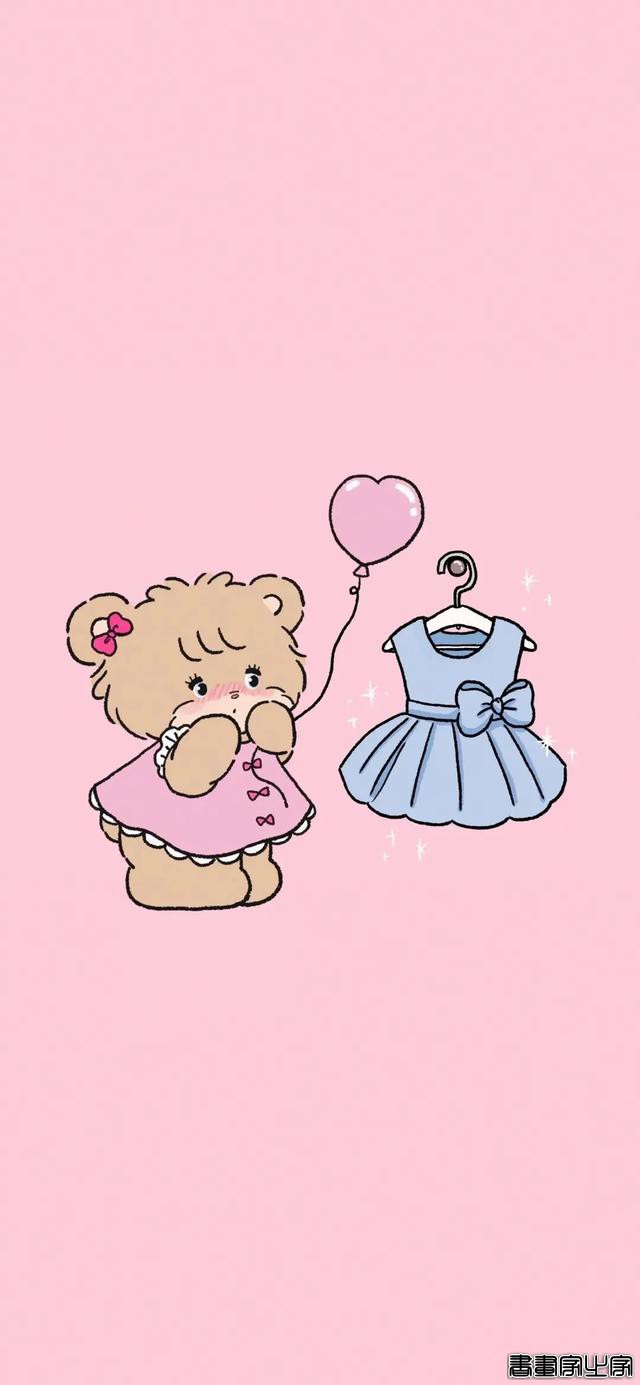 一组特别的手绘插画壁纸 | 开着月亮列车巡游-9.jpg