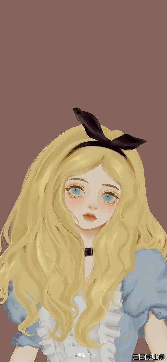 一组特别的手绘插画壁纸 | 开着月亮列车巡游-13.jpg