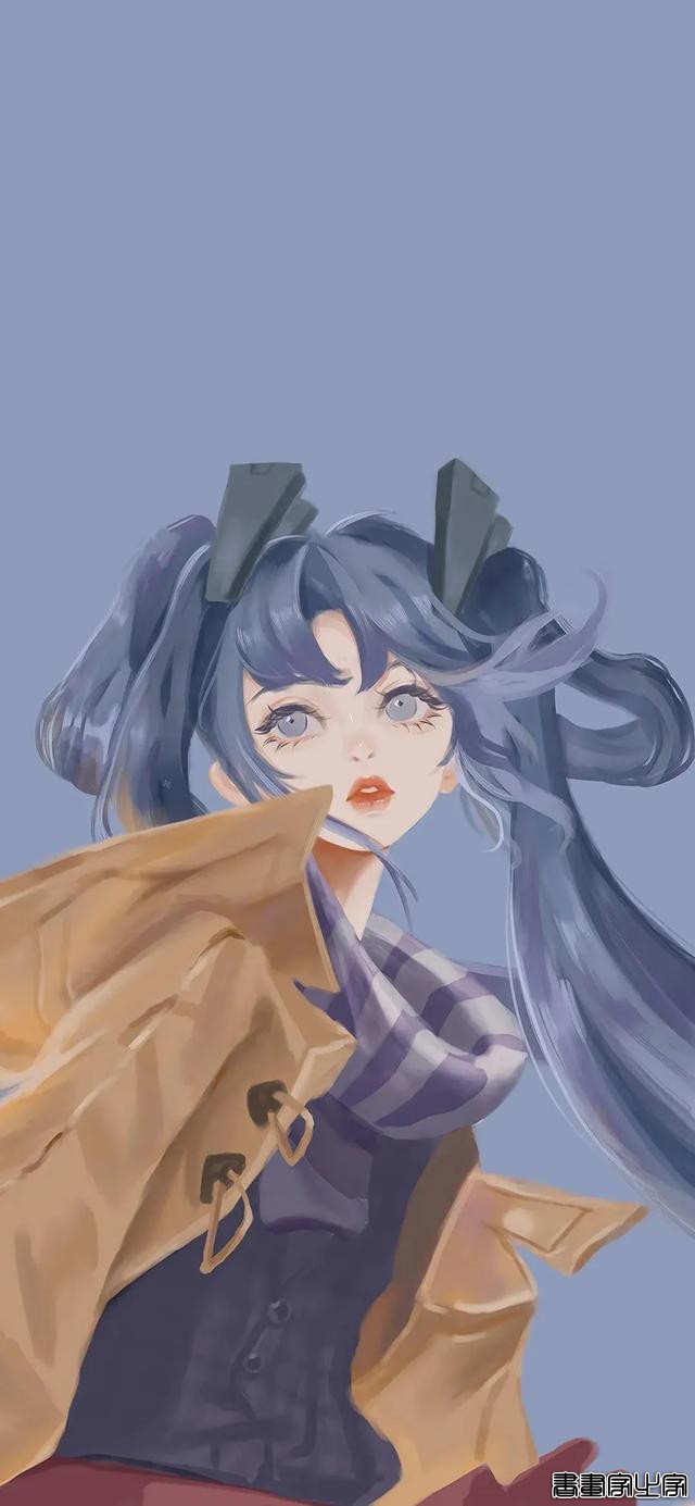 一组特别的手绘插画壁纸 | 开着月亮列车巡游-11.jpg