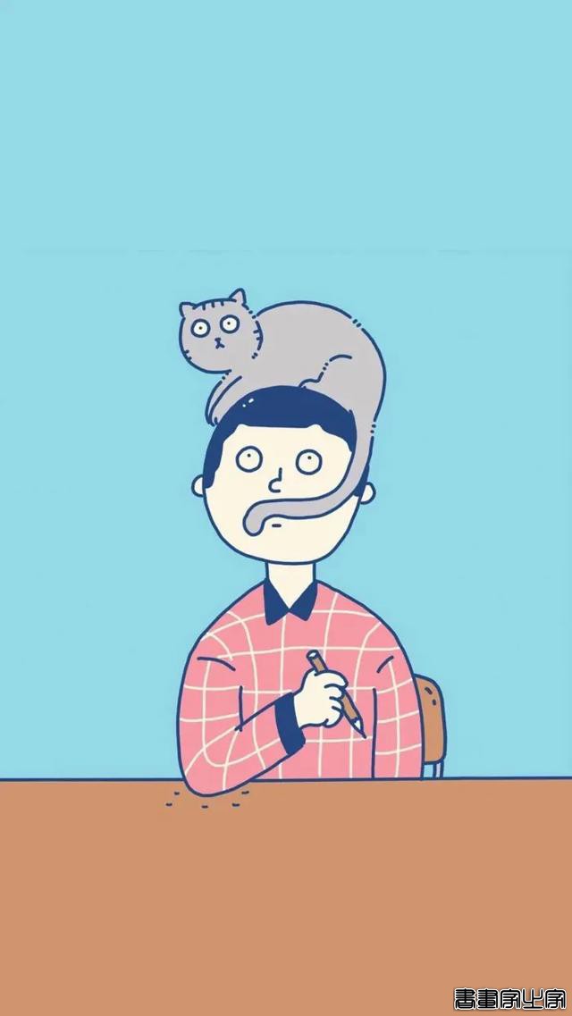 一组特别的手绘插画壁纸 | 开着月亮列车巡游-19.jpg