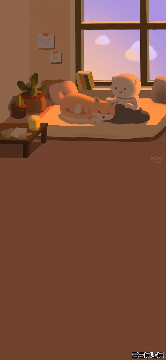 插画壁纸︱享受一个人的生活，也期待两个人的生活-9.jpg