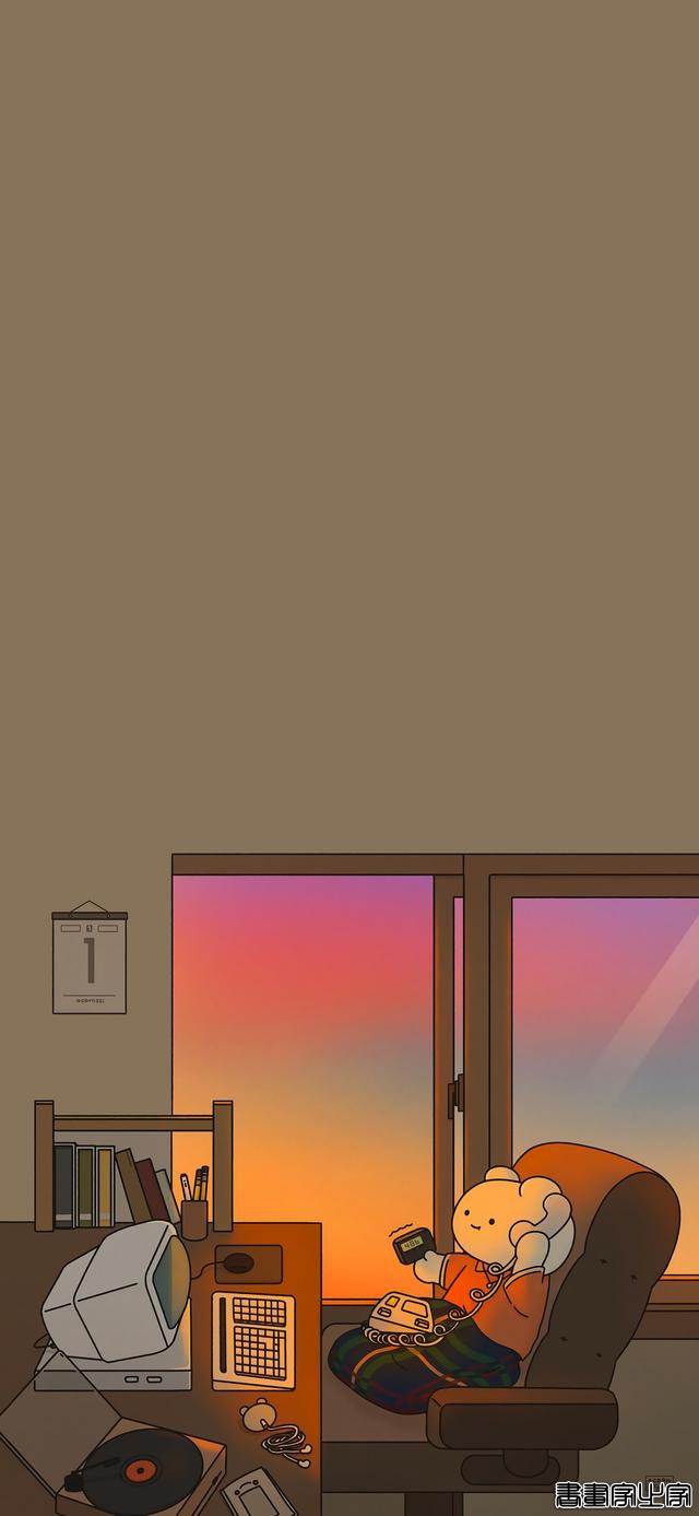插画壁纸︱享受一个人的生活，也期待两个人的生活-15.jpg