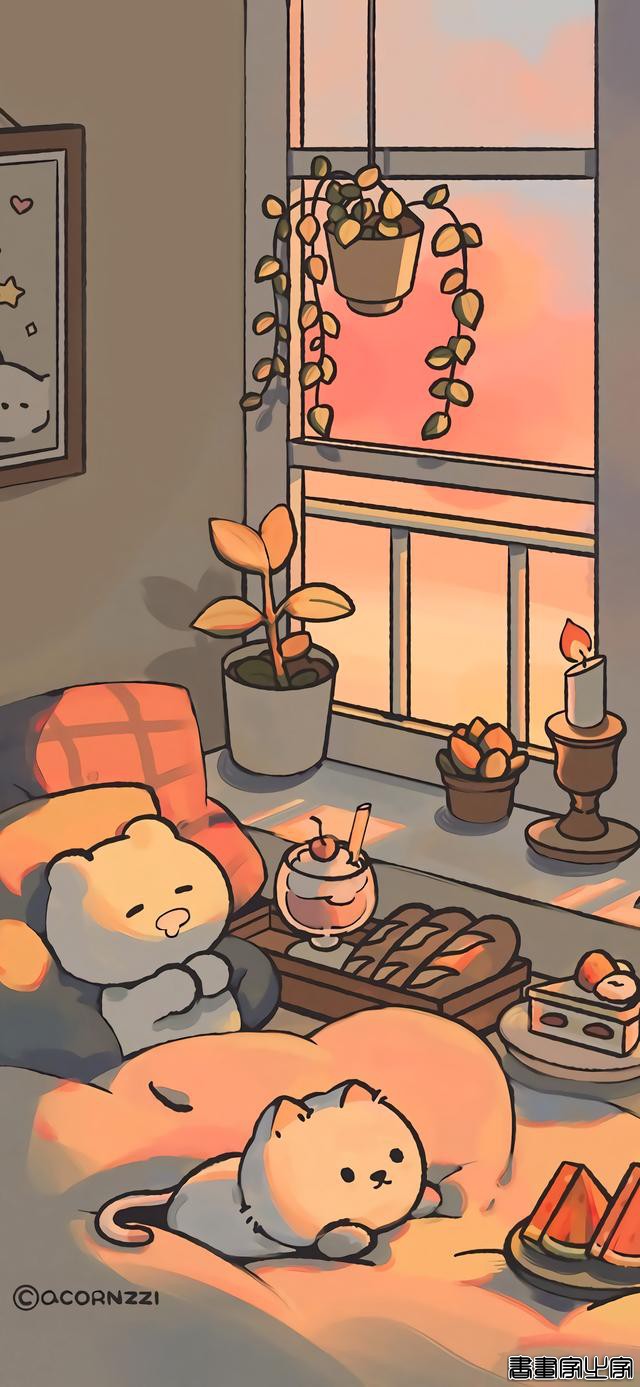 插画壁纸︱享受一个人的生活，也期待两个人的生活-22.jpg