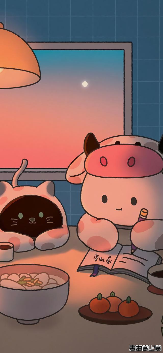 插画壁纸︱享受一个人的生活，也期待两个人的生活-31.jpg