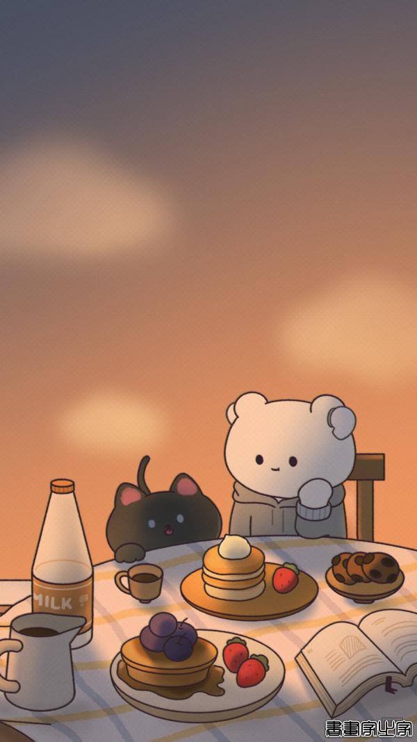 插画壁纸︱享受一个人的生活，也期待两个人的生活-33.jpg