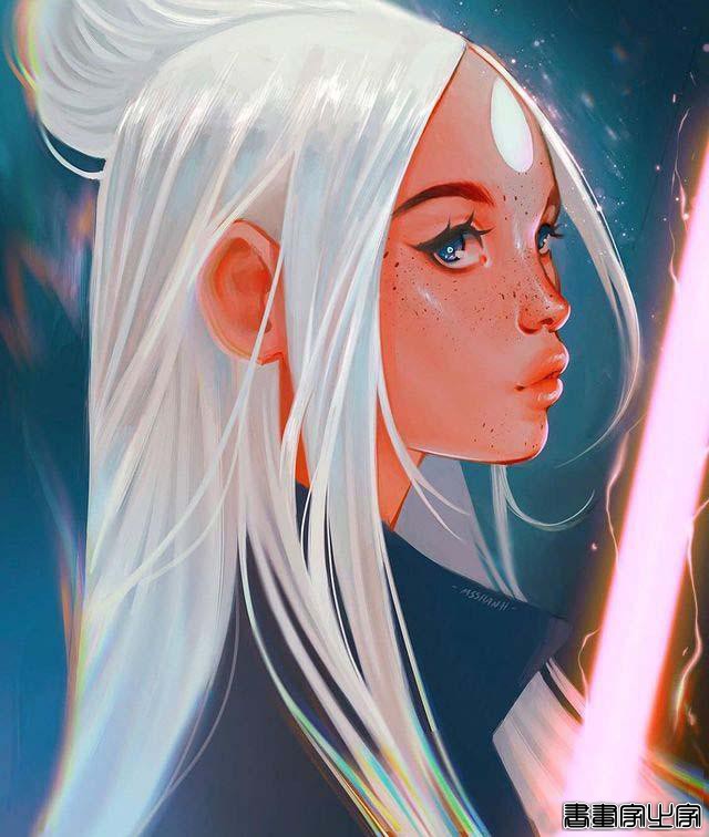 一组rossdraws色彩亮丽的人物插画作品（图）-9.jpg