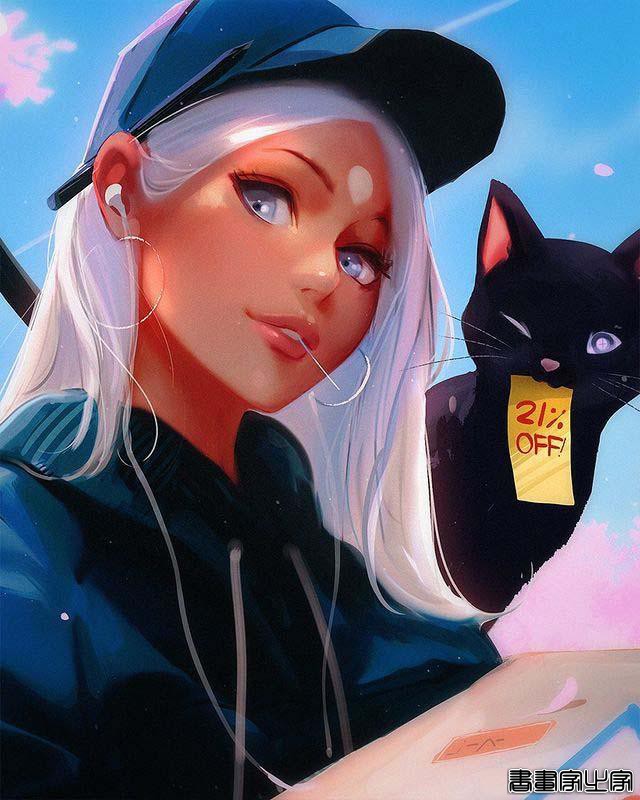 一组rossdraws色彩亮丽的人物插画作品（图）-8.jpg