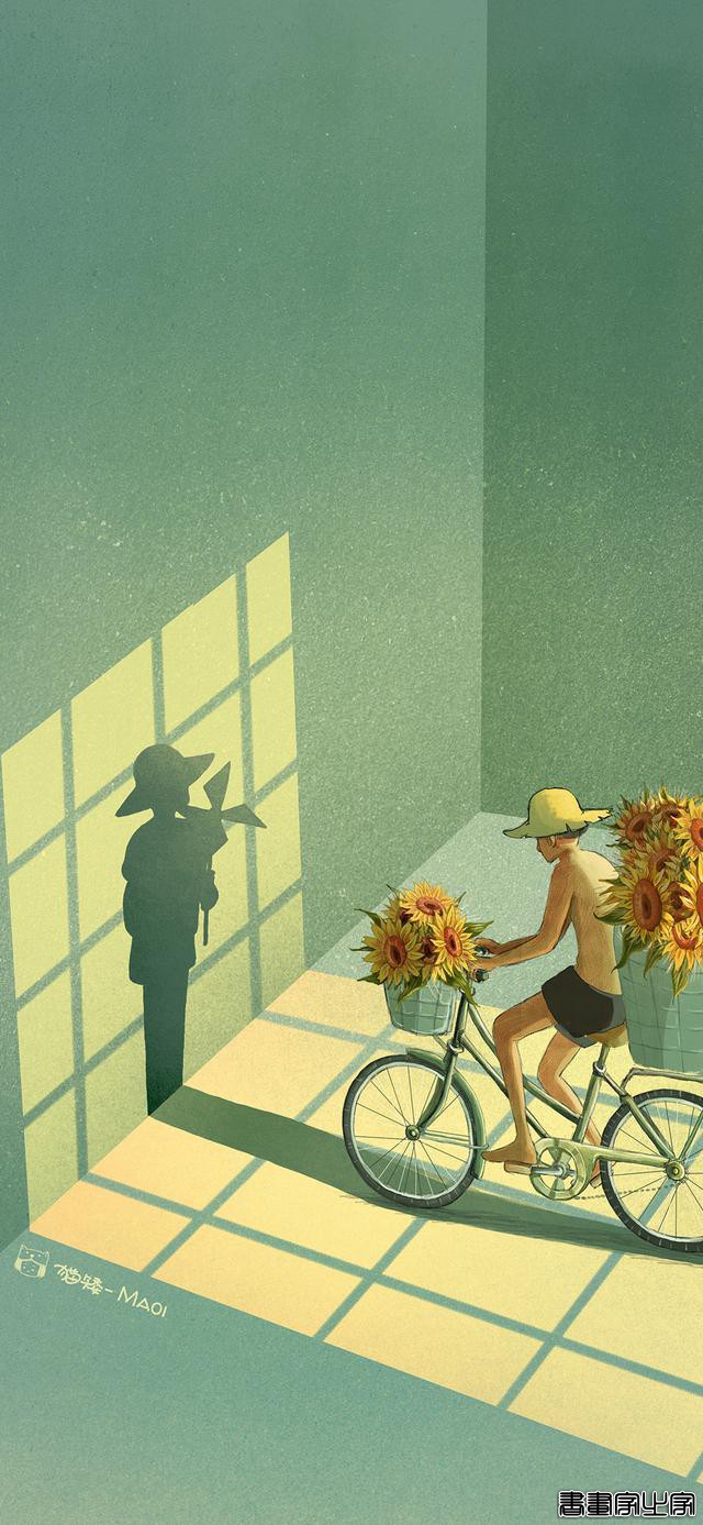 小清新文艺风插画壁纸，猫矮爆款-14.jpg