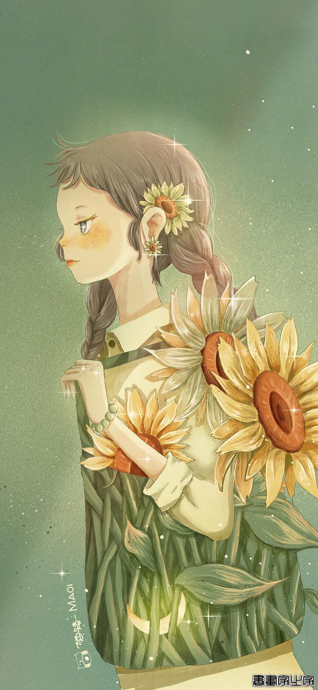 小清新文艺风插画壁纸，猫矮爆款-16.jpg