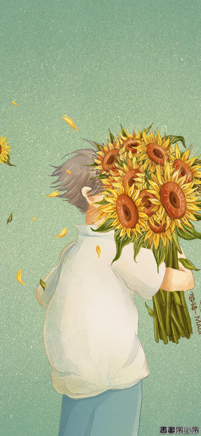 小清新文艺风插画壁纸，猫矮爆款-17.jpg