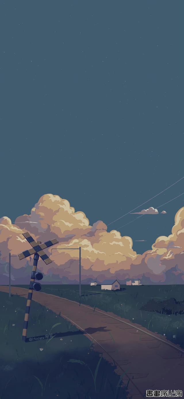 唯美治愈系动漫风景插画壁纸-5.jpg