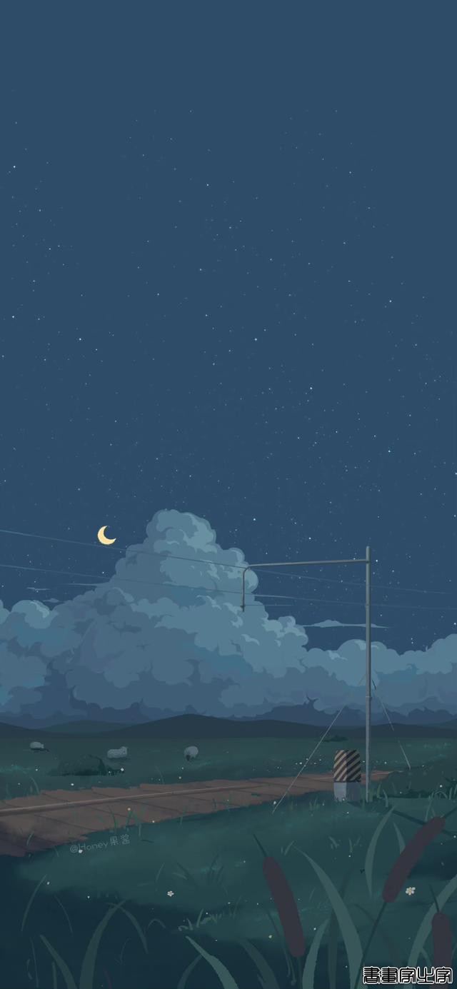 唯美治愈系动漫风景插画壁纸-9.jpg