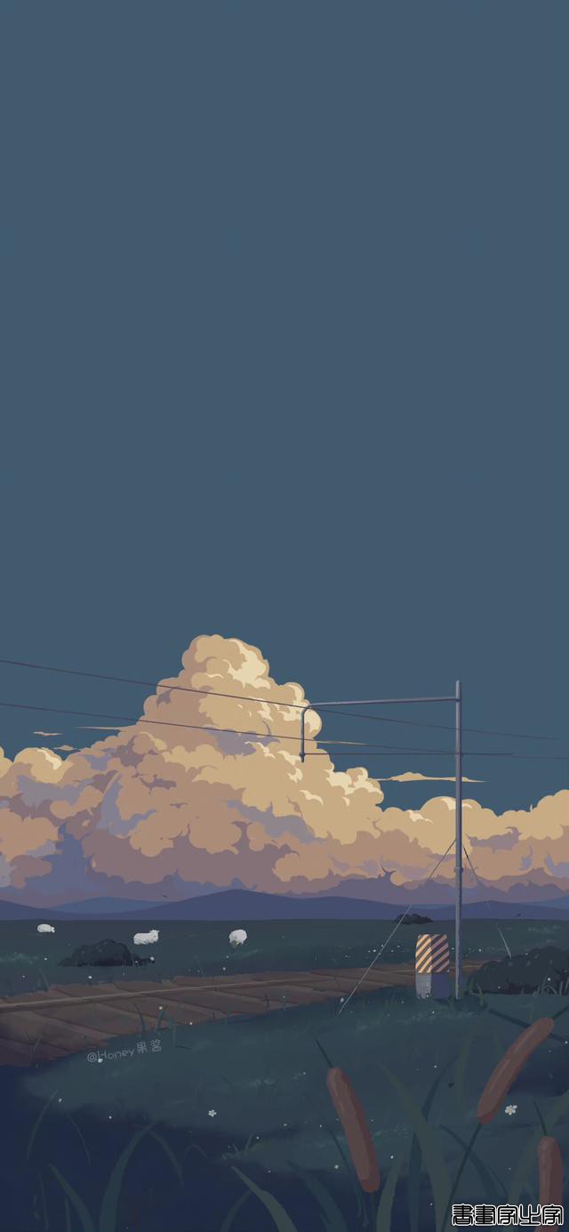 唯美治愈系动漫风景插画壁纸-8.jpg