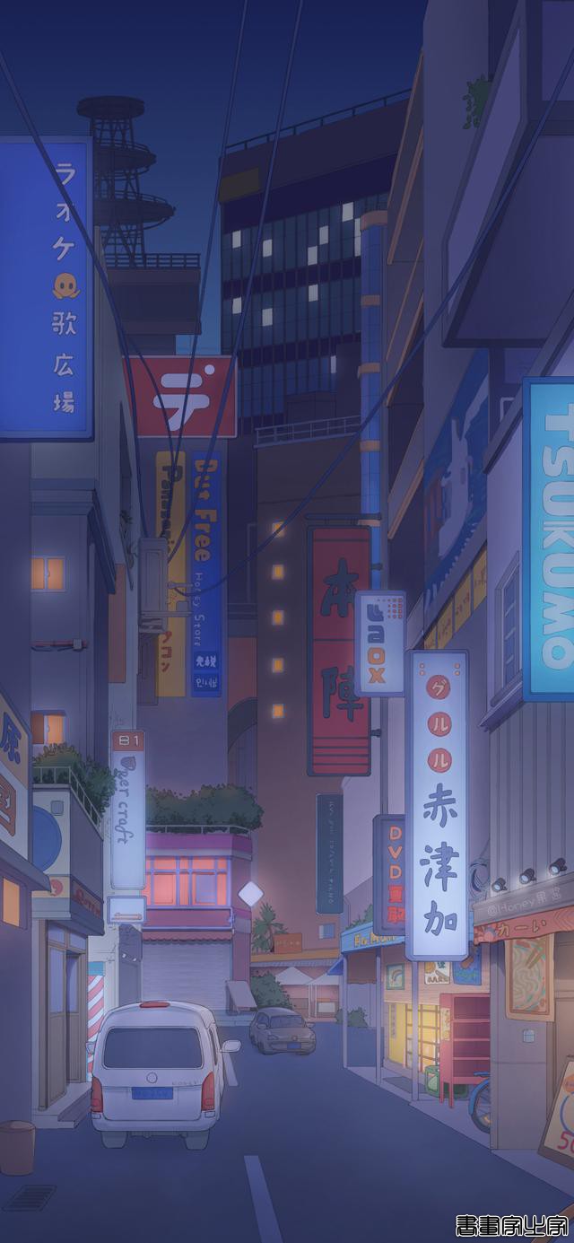 唯美治愈系动漫风景插画壁纸-11.jpg