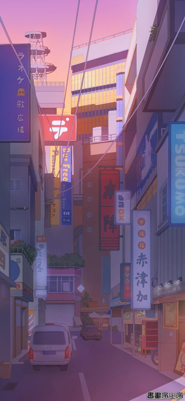 唯美治愈系动漫风景插画壁纸-14.jpg