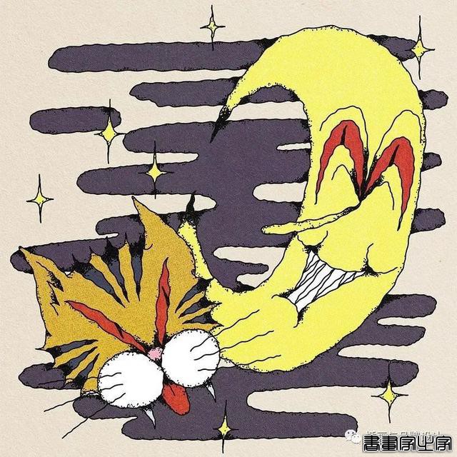 插画丨用复古和朋克的情绪解释万物本质，大胆又自由的笔触，充满了奇思妙想-5.jpg