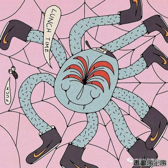 插画丨用复古和朋克的情绪解释万物本质，大胆又自由的笔触，充满了奇思妙想-17.jpg