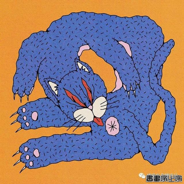插画丨用复古和朋克的情绪解释万物本质，大胆又自由的笔触，充满了奇思妙想-18.jpg