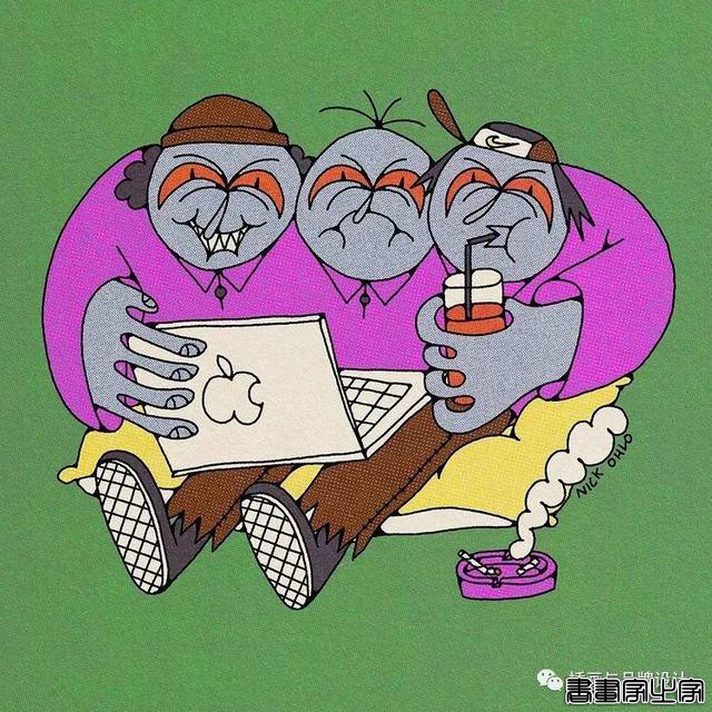 插画丨用复古和朋克的情绪解释万物本质，大胆又自由的笔触，充满了奇思妙想-31.jpg