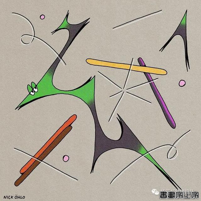 插画丨用复古和朋克的情绪解释万物本质，大胆又自由的笔触，充满了奇思妙想-40.jpg