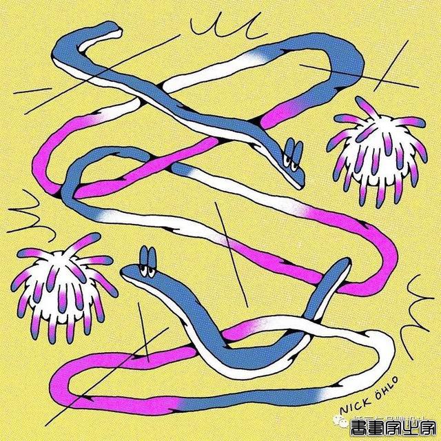 插画丨用复古和朋克的情绪解释万物本质，大胆又自由的笔触，充满了奇思妙想-42.jpg