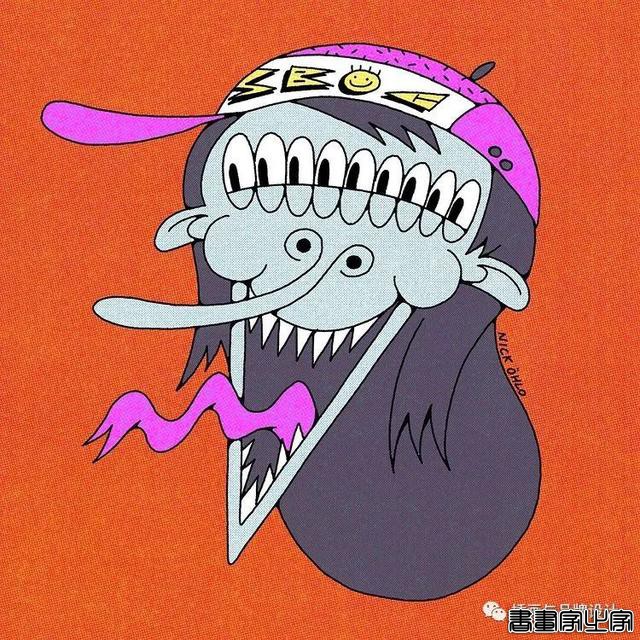 插画丨用复古和朋克的情绪解释万物本质，大胆又自由的笔触，充满了奇思妙想-44.jpg