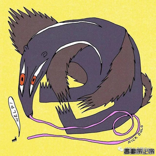 插画丨用复古和朋克的情绪解释万物本质，大胆又自由的笔触，充满了奇思妙想-48.jpg