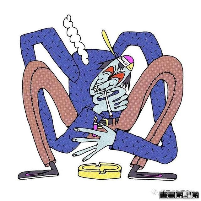 插画丨用复古和朋克的情绪解释万物本质，大胆又自由的笔触，充满了奇思妙想-51.jpg