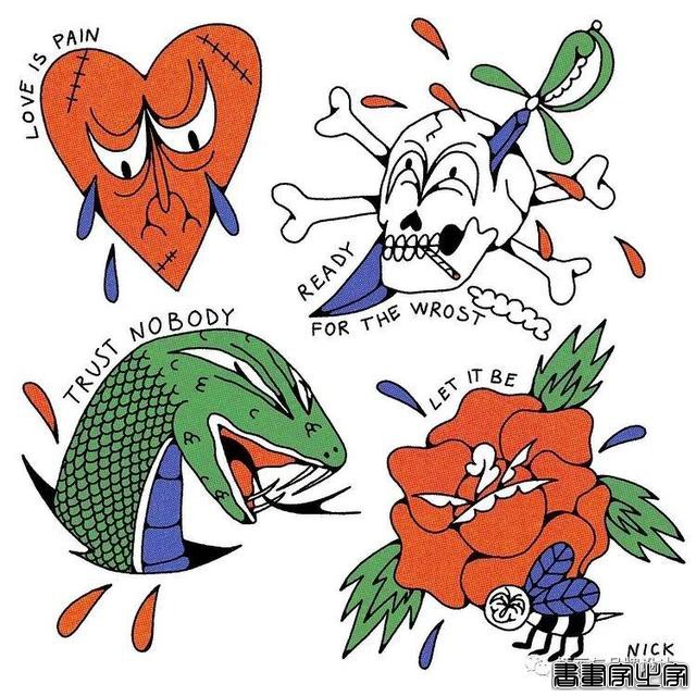 插画丨用复古和朋克的情绪解释万物本质，大胆又自由的笔触，充满了奇思妙想-52.jpg